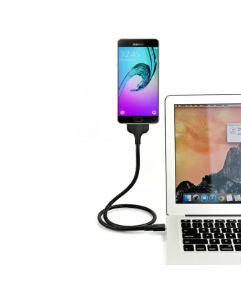 Lazy Acrobat Metal Usb Stand Android Micro Usb-(5775)