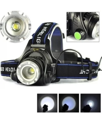 Led Kafa Feneri 2000lm Xm-l T6 2000 Lumens 3 Modlu