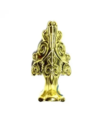 Lükens Sandık Ayağı, Kutu Ayak 4 Cm - Sarı, 50 Adet