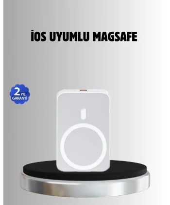 MagSafe Battery Pack – Kablosuz Hızlı Şarj Kompakt ve Taşınabilir Güç Bankası