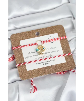 Marteniçka Bileklik 2li Nazar ve Yıldız Model