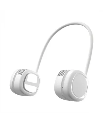 MEMO G02 Boyun Askılıklı Mini Fan Taşınabilir Şarjlı Soğutucu Boyun Fanı-(5775)