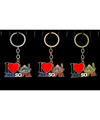 Metal Ayasofya Anahtarlık Alk2199