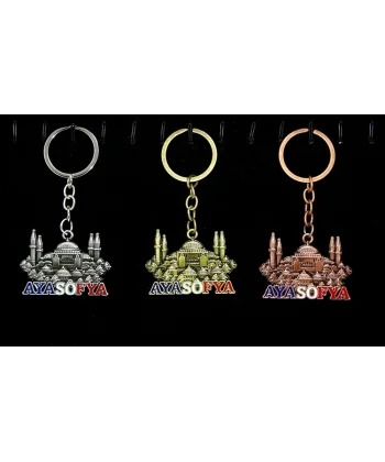 Metal Ayasofya Anahtarlık Alk2206
