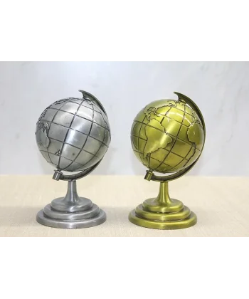 Metal Dünya Küre Alk3471