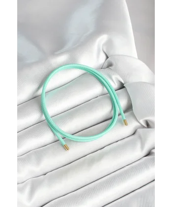 Mıknatıslı Turkuaz Renk Sarmal Kadın Bileklik