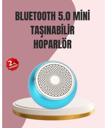 Mini Bluetooth Speaker | Uzun Pil Ömrü Şık ve Hafif Tasarım