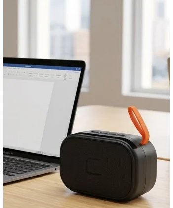 Mini Kablosuz Ses Bombası Bluetooth USB Girişli Hoparlör
