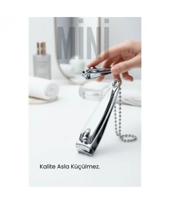 Mini Tırnak Makası | Keskin ve Ergonomik Cep Boy Paslanmaz Çelik