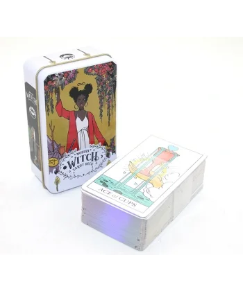 Modern Witch Metal Kutulu Tarot Kartı Alk2769