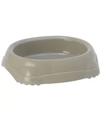 Moderna Smart Plastik Kedi ve Köpek Mama ve Su Kabı Gri 210 Ml