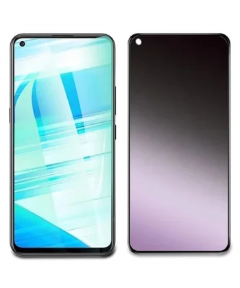 OPPO Realme 7 3D Full Privacy Gizlilik Tempered Cam Ekran Koruyucu-(5775)