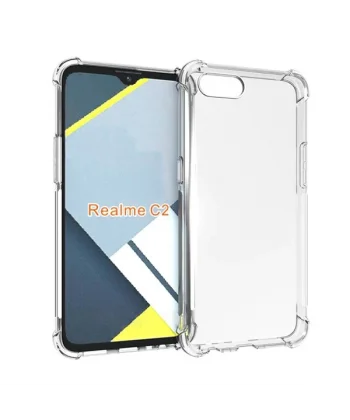 Oppo Realme C2 Anti-Drop Darbe Emici Silikon Kılıf-(5775)