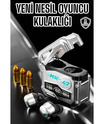 Oyuncu Kulaklığı Bluetooth Bağlantılı ANC Özelliği 5.0 Bluetooth