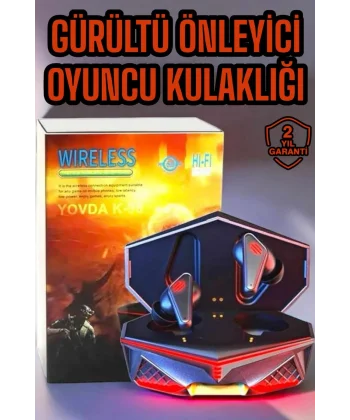 Oyuncu Kulaklığı Gamer Kulaklık Yüksek Ses Kaliteli Gürültü Önleyici Yeni Nesil