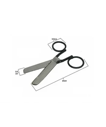 Özel El Yapımı Dövme Lokum Makası 23 Cm