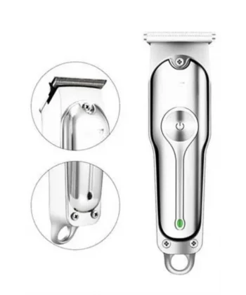 Paslanmaz Çelik Bıçaklı Kablosuz Şarjlı Dijital Göstergeli Tıraş Makinesi