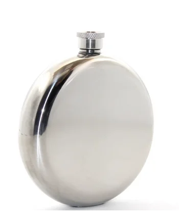 Paslanmaz Çelik Yuvarlak 8 Oz Tekli Matara Alk2677