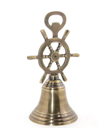 Pirinç Dümenli El Çanı Nı5614