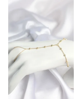 Pirinç Gold Renk Dorika Model Kadın Şahmeran