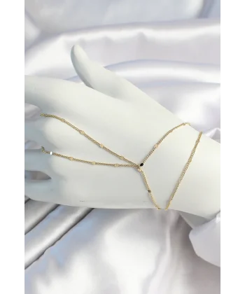 Pirinç Gold Renk Parçalı Ezme Şahmeran