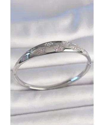 Dekoratif Köşe Süsü, Köşelik - Büyük, 31x55mm, Nikel, 100 Adet