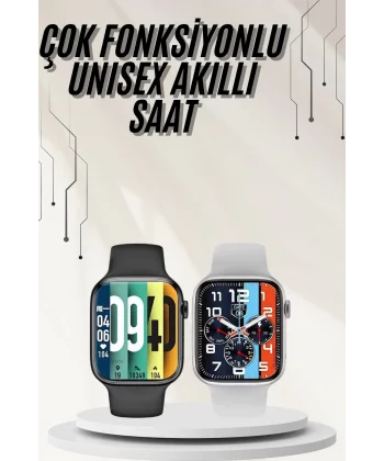 Plastik Kordonlu Kalp Atışı Uyku Takibi ve Çağrı Cevaplayabilen Akıllı Saat