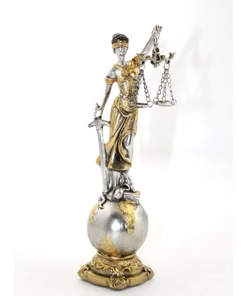 Polyester Adalet Figürü  Alı2895