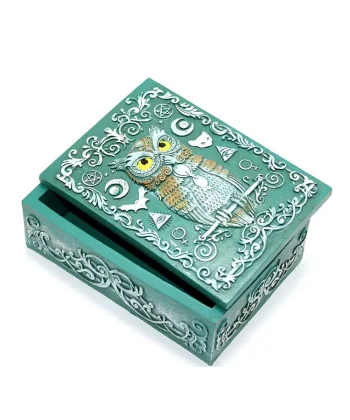 Polyester Baykuş Tasarımı Kutu Alk2364