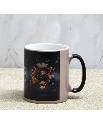 Porselen Renk Değiştiren Demon Slayer Kupa Bardak Aalk380