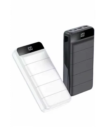 Powerbank 50.000 Mah Dijital Göstergeli Taşınabilir 4 Portlu Hızlı Powerbank