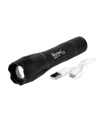 Powerbank Özellikli Uzun Menzilli El Feneri  Wt-039