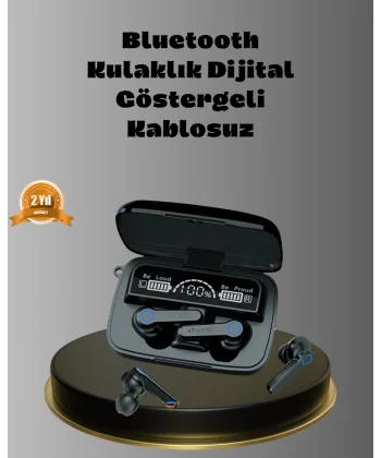 Powerbank’lı M19 Bluetooth Kulaklık – Oyun İçin Düşük Gecikme Uzun Kullanım ve Şarj Desteği