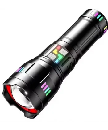 Pro F-3002 Alüminyum Tg Led Gece Şeritli Type-c Şarjlı El Feneri