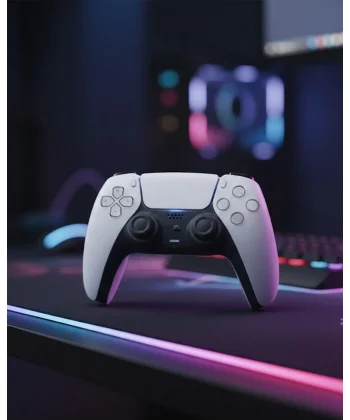 PS5 Uyumlu Kablosuz Oyun Kolu Sessiz Tuşlar ve Güçlü Performans