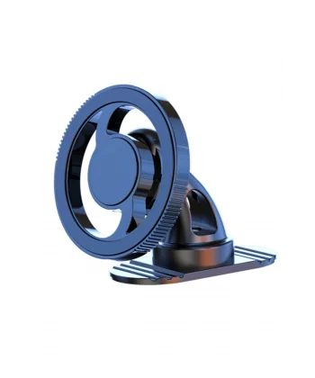 Q38 Ayarlanabilir Yapışkanlı Manyetik Magsafe Araç Tutucu - Siyah-(5796)