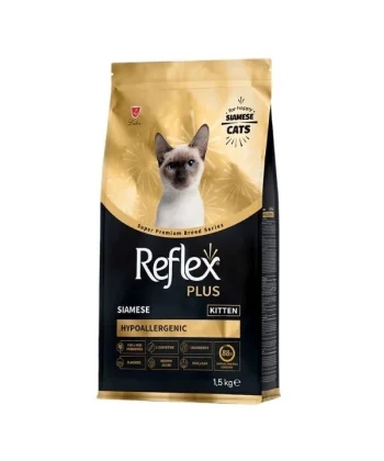 Reflex Plus Siamese Hypoallergenic Tavuklu Yavru Kedi Maması 1.5 Kg