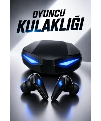 RGB Işıklı Yüksek Ses Kaliteli Gamer Kulaklık Bluetooth Bağlantılı