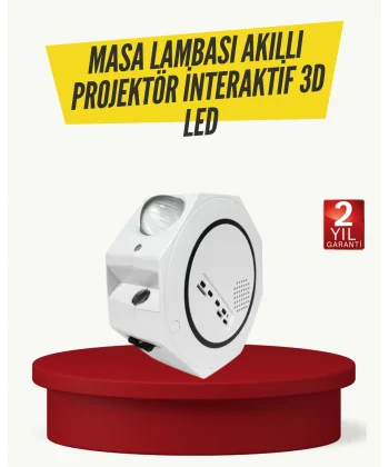 Romantik Atmosfer İçin Yıldızlı Gökyüzü LED Projektör