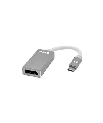 S-LINK SL-USB-C74 Type-C to DISPLAY PORT (DP) Metal Çevirici(1923)