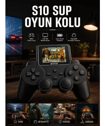 S10 Sup 520 Oyunlu Gamepad TV Uyumlu Gamepad