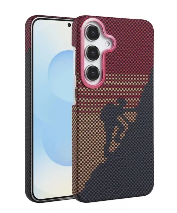 Samsung Galaxy S24 FE Vega Magsafe Kapak - Kırmızı-(5796)