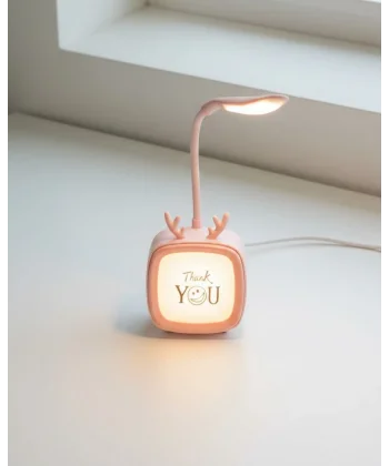 Şarj Edilebilir LED Masa Lambası Kablosuz Taşınabilir Gece Lambası