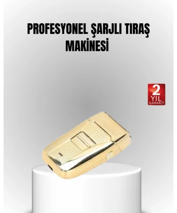 Şarjlı Islak Kuru Tıraş Makinesi Cilt Dostu Hassas Bıçaklı