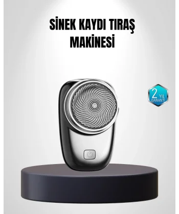 Şarjlı Mini Tıraş Makinesi – Hassas Ciltlere Uygun Su ile Yıkanabilir Kompakt Tasarım