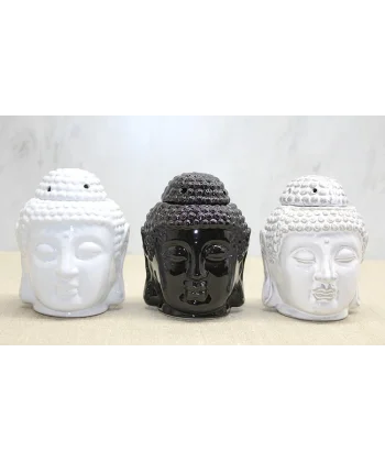 Seramik Buda Büstü Buhurdanlık Alk4447