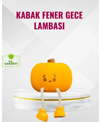 Silikon Pumpkin Night Light Telefon Tutuculu LED Lamba