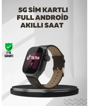 SIM Kartlı Akıllı Saat GPS WiFi Bluetooth Destekli