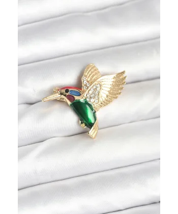 Sinek Kuşu Model Broş