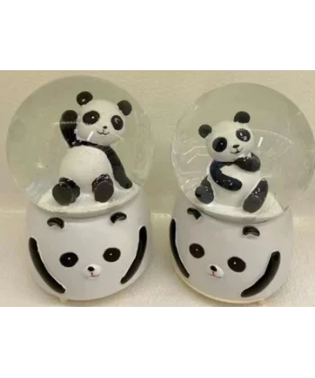 Siyah-beyaz Panda Kar Küresi Büyük Boy